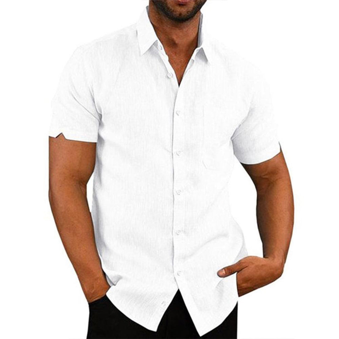 Chemise Eden, lin raffiné