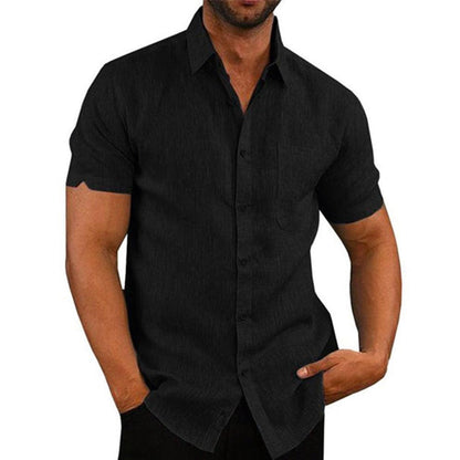 Chemise Eden, lin raffiné