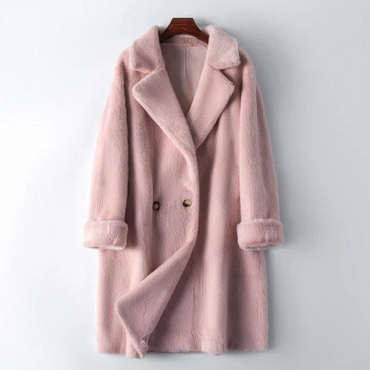 Isabelle - manteau de fourrure