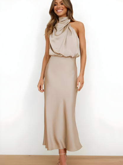Eslar | Robe élégante en satin