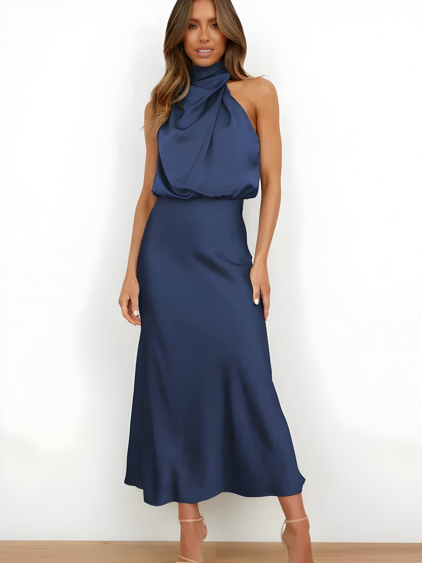 Eslar | Robe élégante en satin