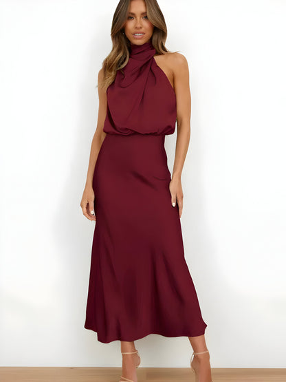 Eslar | Robe élégante en satin