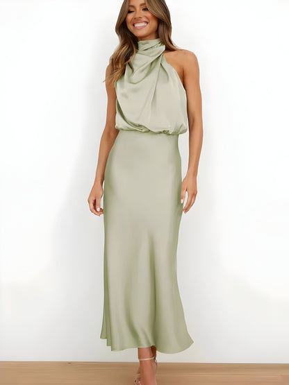 Eslar | Robe élégante en satin