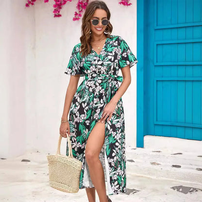 Janice - Robe florale élégante