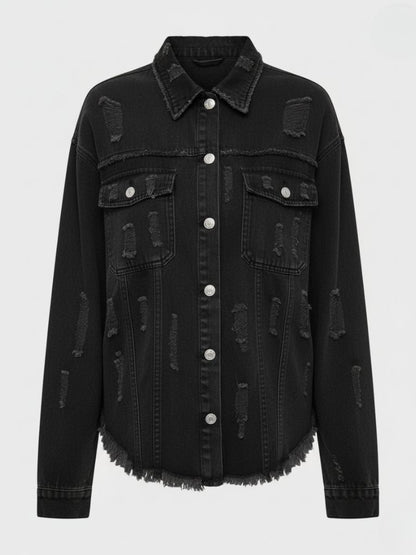 Jasmine | Veste Femme en Jean Élégante et Décontractée Chic