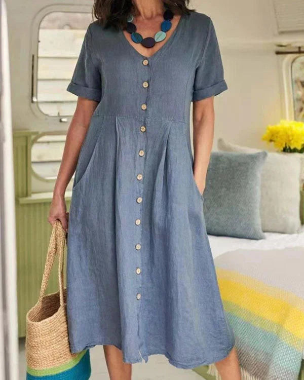 Joana Elegance - une robe en lin élégante et sans effort