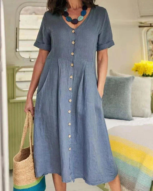Joana Elegance - une robe en lin élégante et sans effort