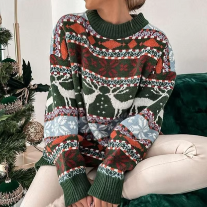 Josabet | Pull de Noël Femme Oversize Chic et Confortable