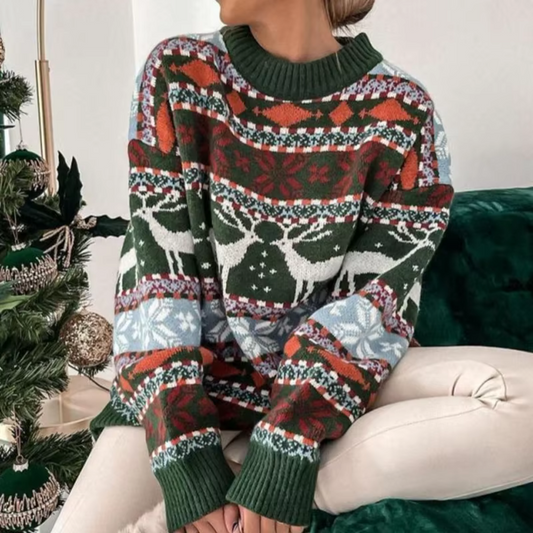 Josabet | Pull de Noël Femme Oversize Chic et Confortable