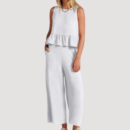 Journey - Ensemble coton pour femmes - Top et pantalon