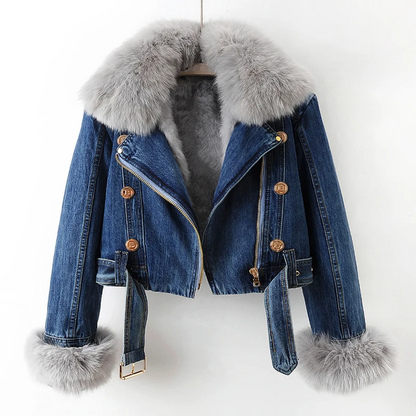 Liselotte - Veste en denim pour femmes