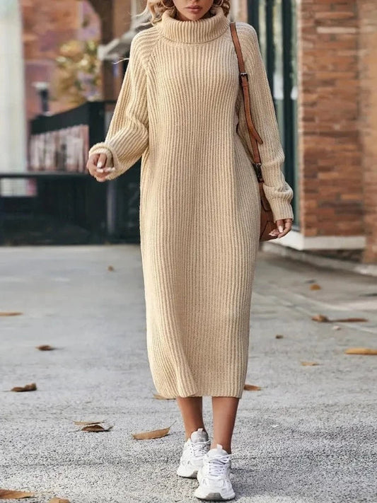 Maud - Robe longue en tricot