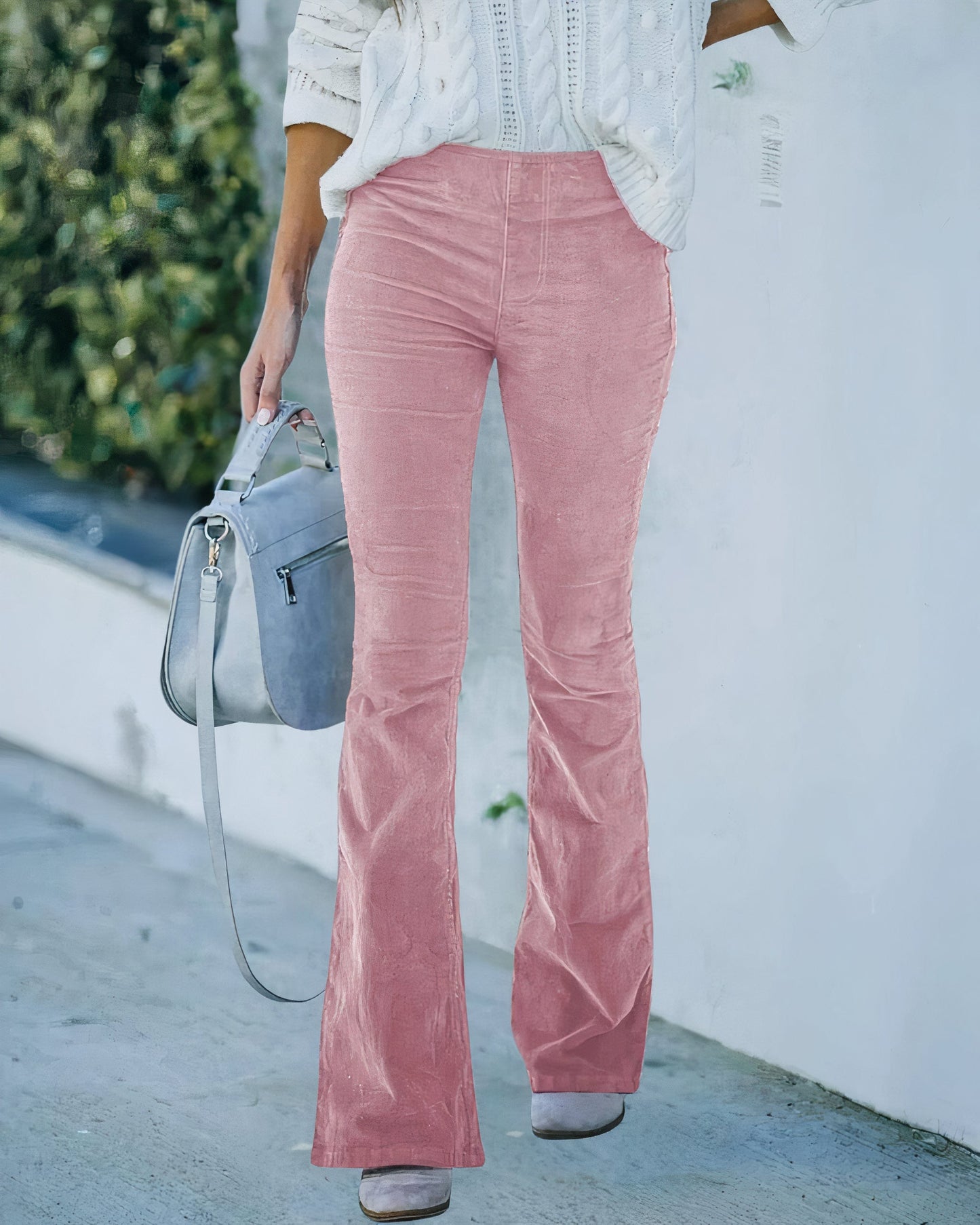 Pantalon taille haute pour femmes - Kristen