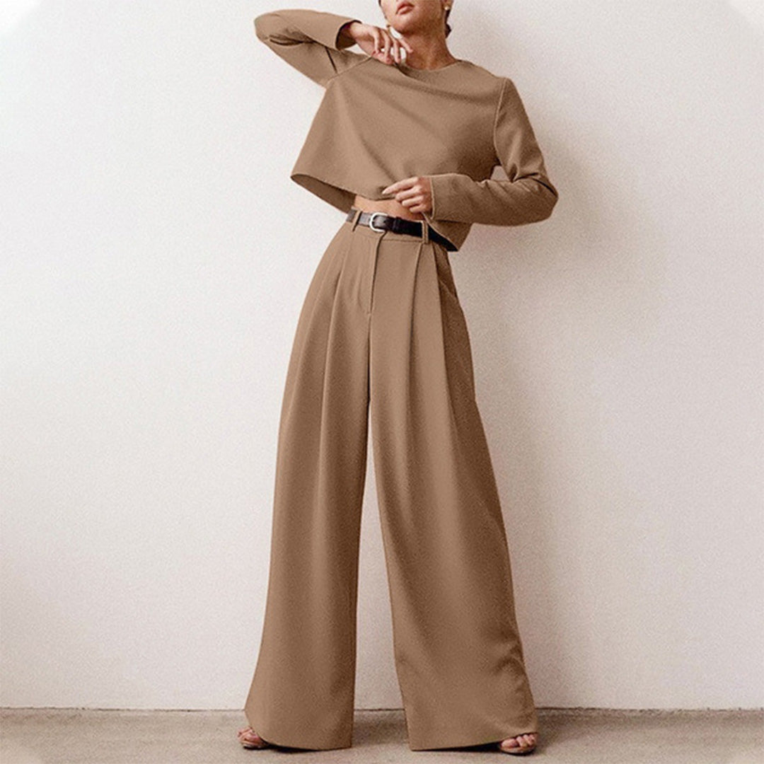 Lina - Élégante blouse pour femme à encolure pointue