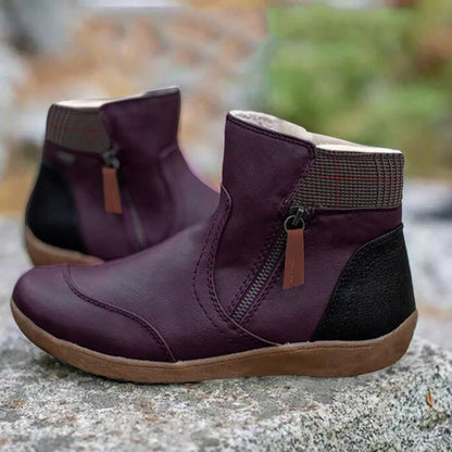 Kirsti - chaussures en cuir de haute qualité avec doublure pour l'hiver