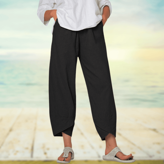 Pantalon court souple pour femmes