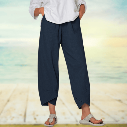 Pantalon court souple pour femmes