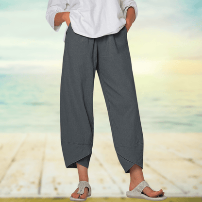 Pantalon court souple pour femmes