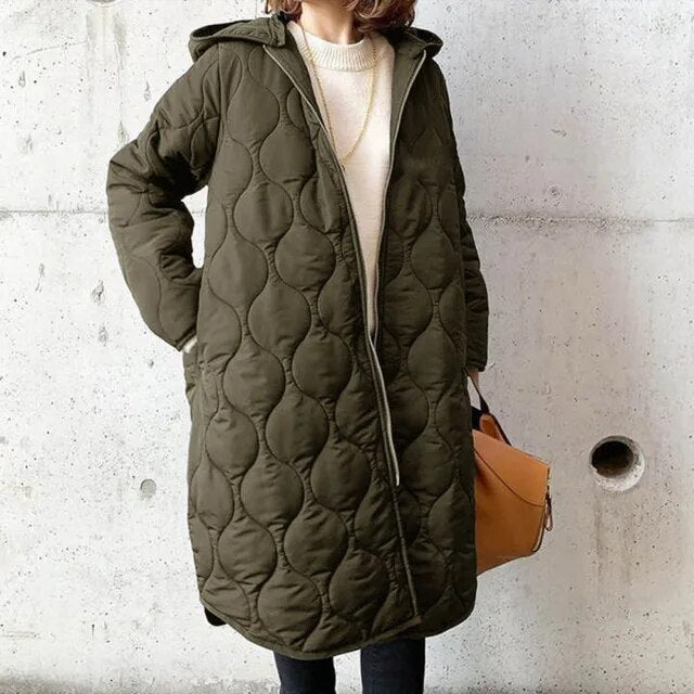 Veste parka avec capuche