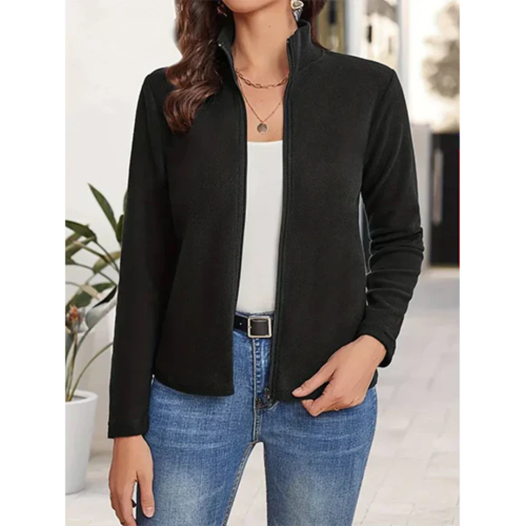Kyranio | Veste en tricot décontractée pour femmes | Fermeture éclair