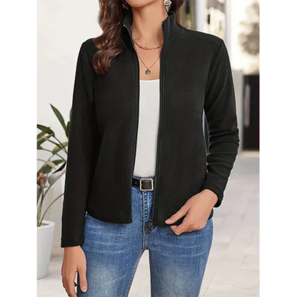 Kyranio | Veste en tricot décontractée pour femmes | Fermeture éclair