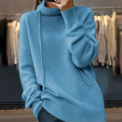 Ruby - pull en tricot à manches longues et col droit