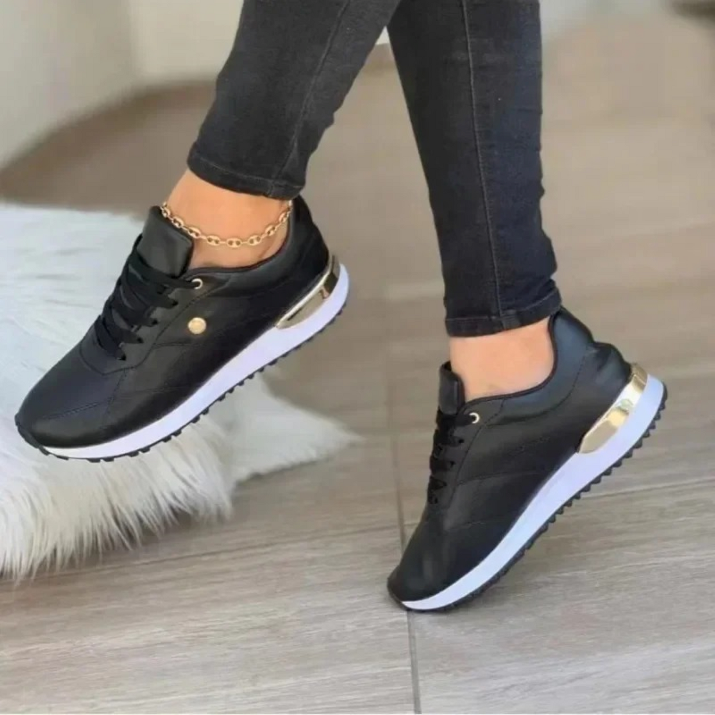 Ella | Baskets en cuir pour femmes
