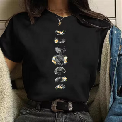 Lena - T-shirt avec imprimé lune