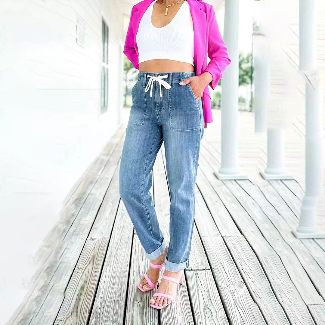LACEY - Pantalon jogger extensible