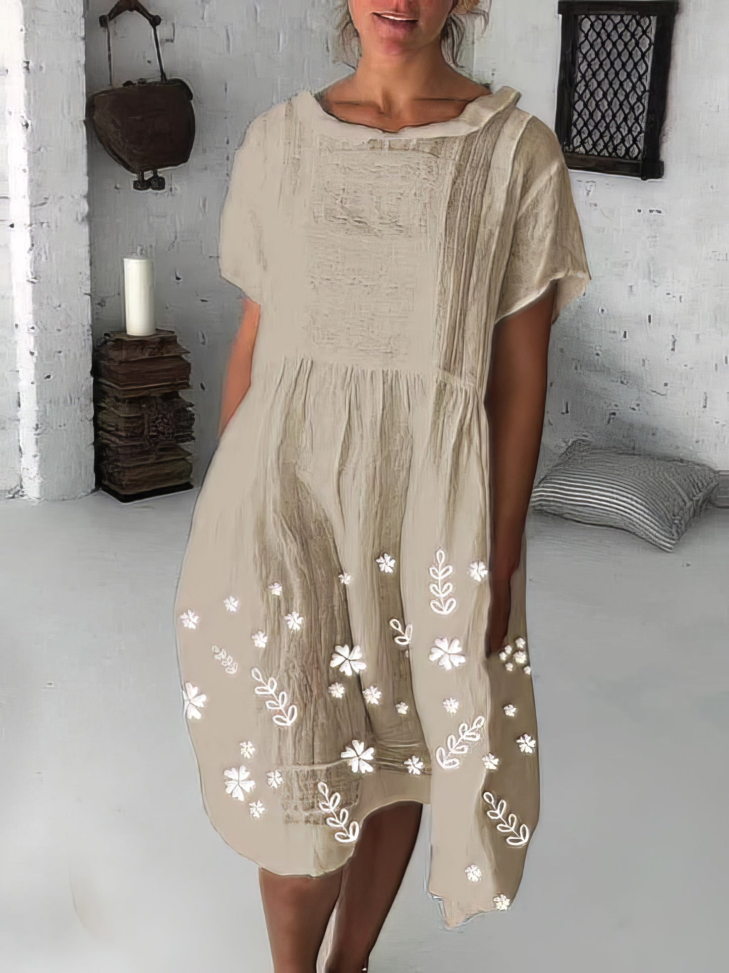 Lily Dress for Relaxation : Confort floral