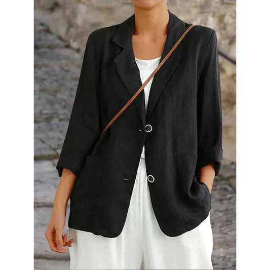 Esmée | Blazer en lin pour femme