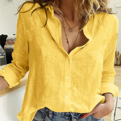 Eva | Chemisier en lin pour femme
