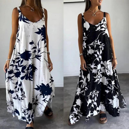 Lola - Robe fluide à imprimé floral pour femmes