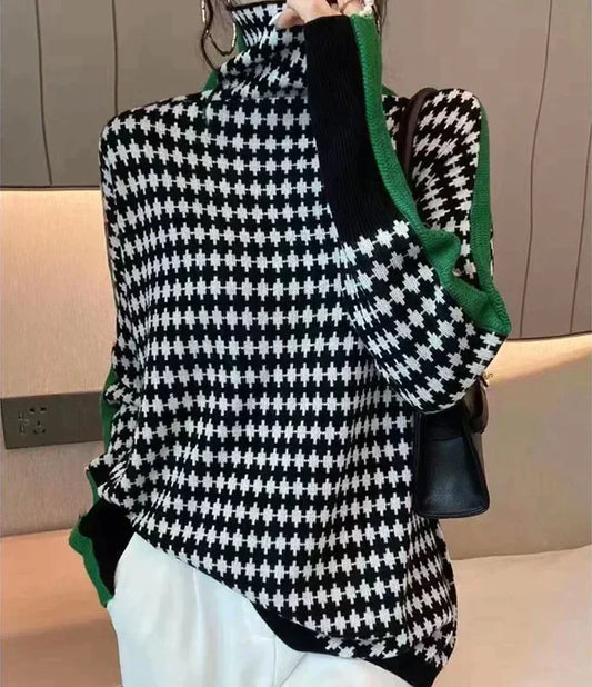 Isabelle moreau | Pull à motif turtle-neck