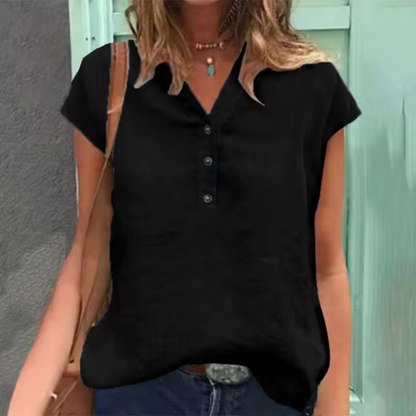 Lydia - Blouse d'été oversize vintage