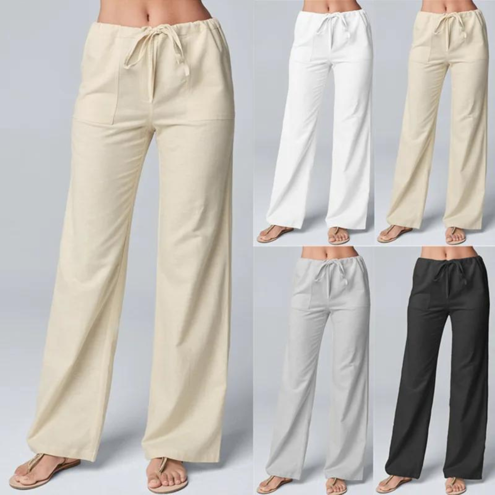 Mae - Pantalon et lin
