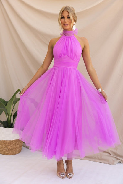 Marisol - Robe élégante et lisse sans panneau au dos