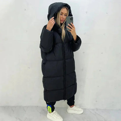 Marlene manteau d'hiver | manteau long et chaud pour dames