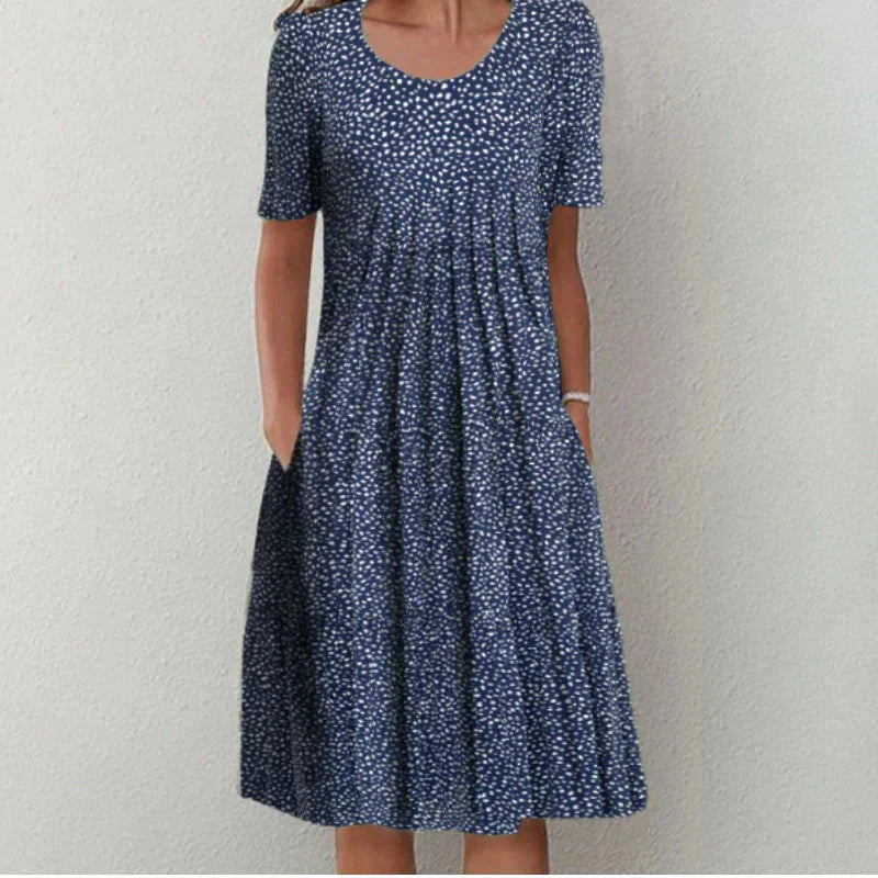 Maura - Robe élégante en coton