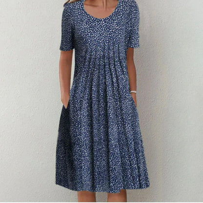 Maura - Robe élégante en coton