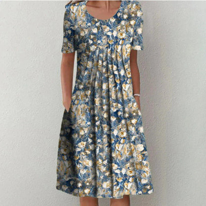 Maura - Robe élégante en coton