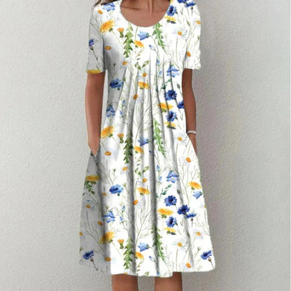 Maura - Robe élégante en coton