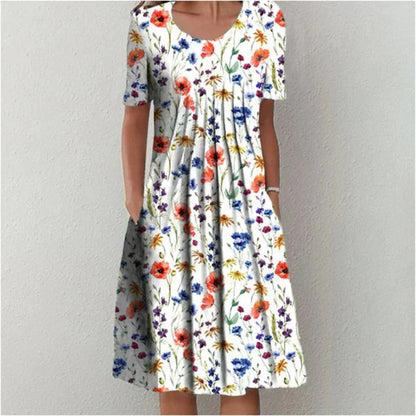 Maura - Robe élégante en coton