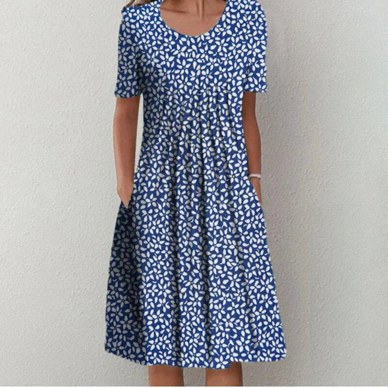 Maura - Robe élégante en coton