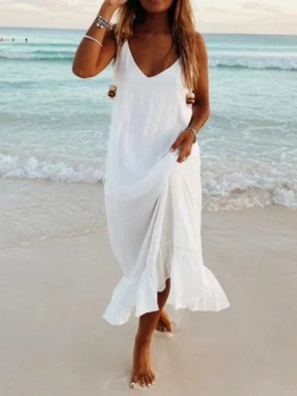 Mauvy - Robe bohème marine