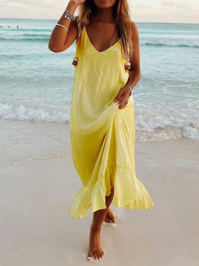 Mauvy - Robe bohème marine
