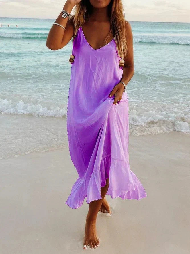 Mauvy - Robe bohème marine