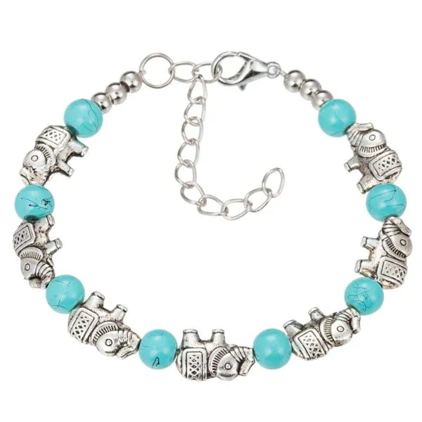Bracelet mignon en forme d'éléphant