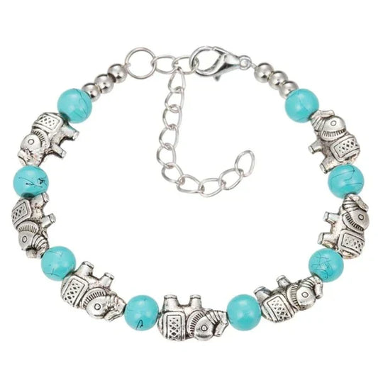 Bracelet mignon en forme d'éléphant