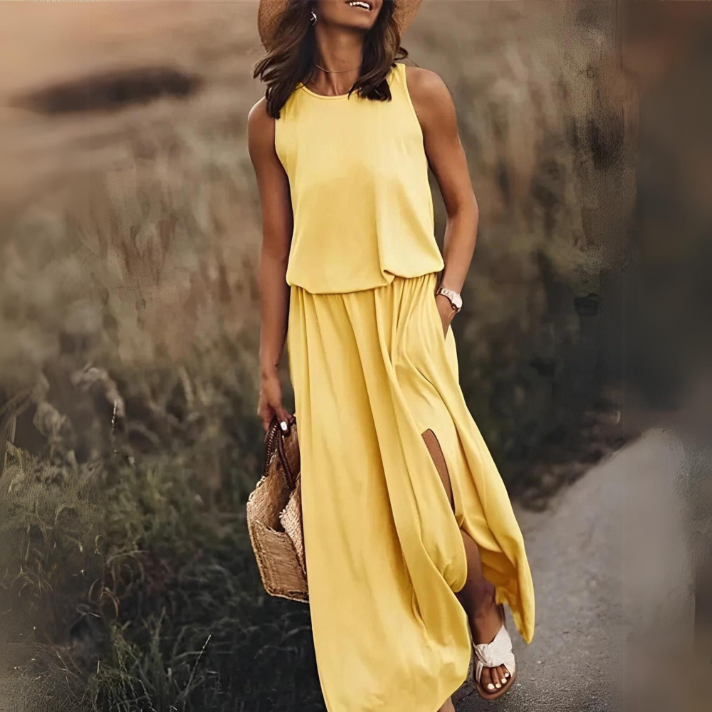 Merel - Robe élégante et colorée